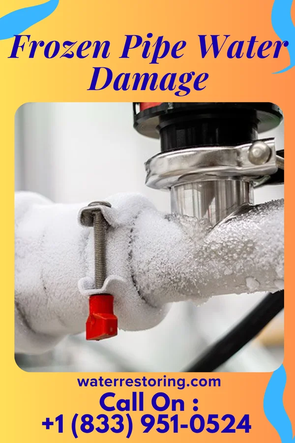 Frozen Pipe Water Damage in Buckshot, AZ